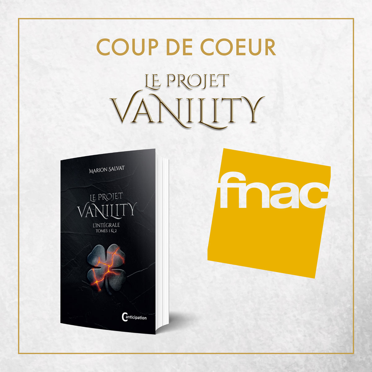 FNAC - Marion Salvat - Autrice de la quadrilogie Le Projet vanility - Young adult - Romans dystopiques - Anticipation
