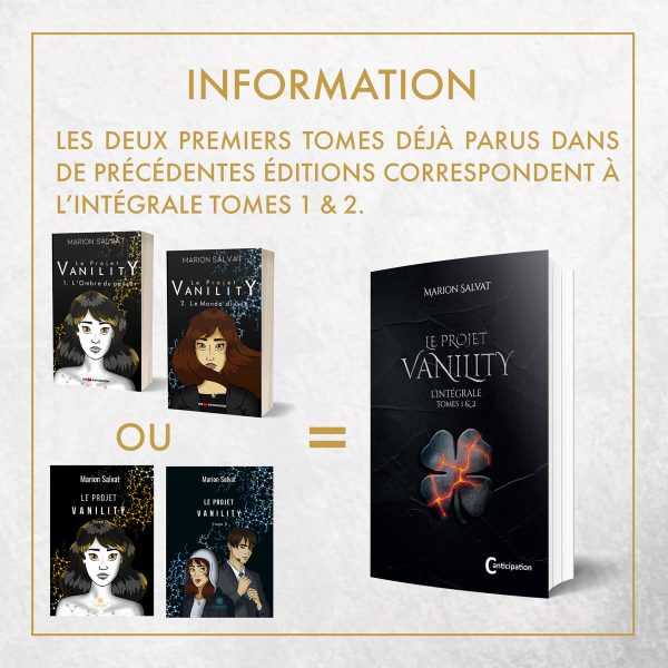 Le Projet Vanility - Marion Salvat - Roma, jeunesse dystopie young adult